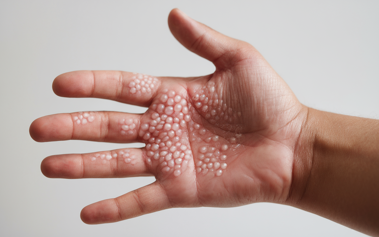 Les mains parlent : découvrir la véritable cause de la dyshidrose en 2025