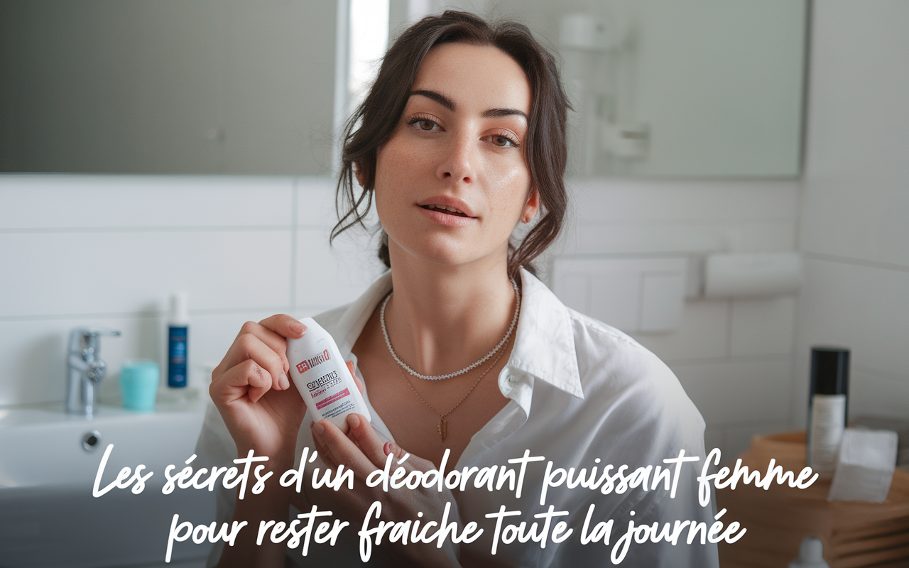 Les secrets d'un déodorant puissant femme pour rester fraîche toute la journée