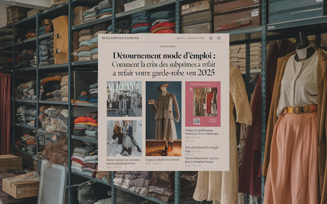 Détournement mode d'emploi : comment la crise des subprimes a refait votre garde-robe en 2025