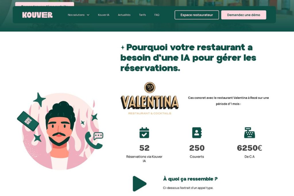 Kouver IA vaut-il le coup pour les appels téléphoniques ?