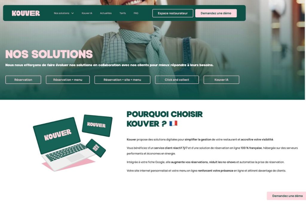 Que permet de faire le logiciel Kouver ?