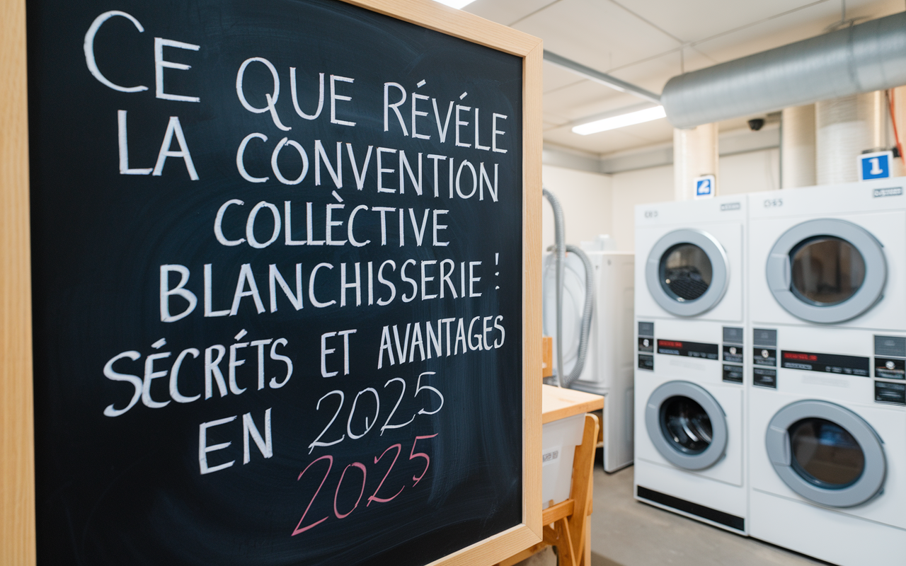 Ce que révèle la convention collective blanchisserie : secrets et avantages en 2025